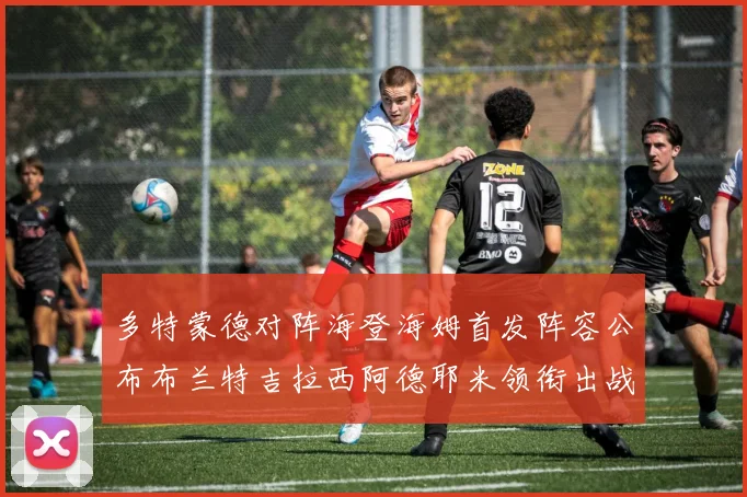 多特蒙德对阵海登海姆首发阵容公布布兰特吉拉西阿德耶米领衔出战